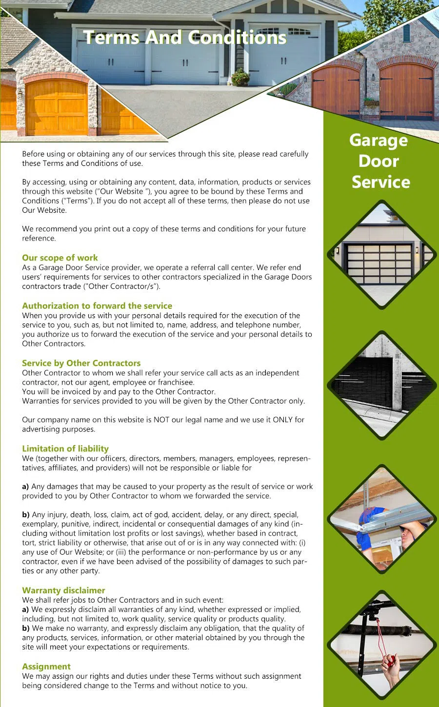 Galaxy Garage Door Repair Service Hudson, OH 234-303-0008